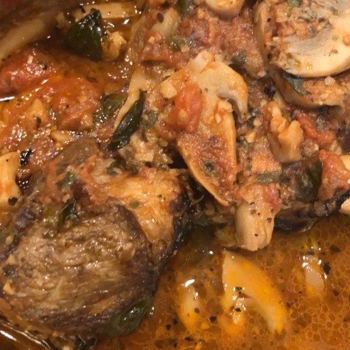 Steak pizzaiola